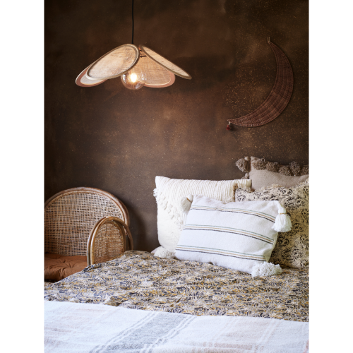 lampa boho z rattanu madam stoltz