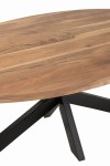 stół jadalniany gerard oval natural akacja j-line