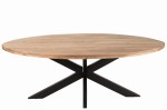 stół jadalniany gerard oval natural akacja j-line