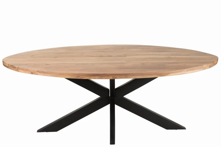 stół jadalniany gerard oval natural akacja j-line