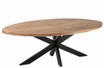 stół jadalniany gerard oval natural akacja j-line