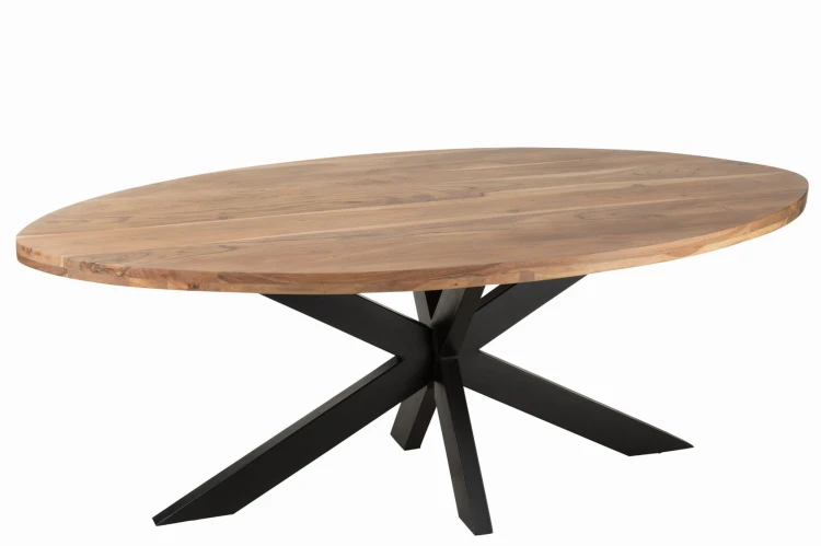 stół jadalniany gerard oval natural akacja j-line