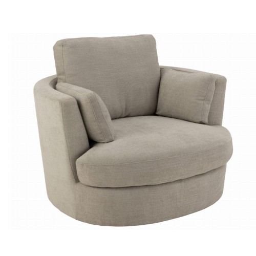 fotel obrotowy swivel textile grey j-line