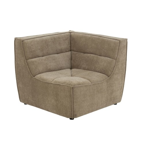 sofa narożnik modułowy w kolorze dark taupe j-line