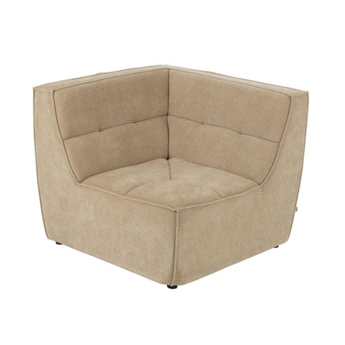 sofa narożnik modułowy ciemno beżowy j-line