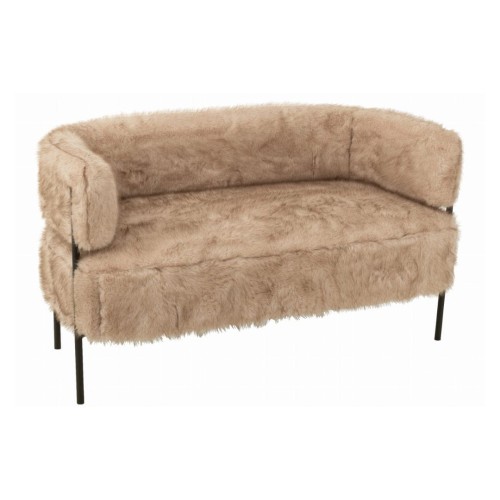 sofa Fur z metalowymi nogami taupe j-line2.jpg