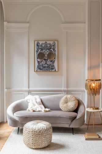 sofa elisabeth silver j-line
