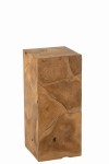 filar postument dekoracyjny puzzle teak small j-line