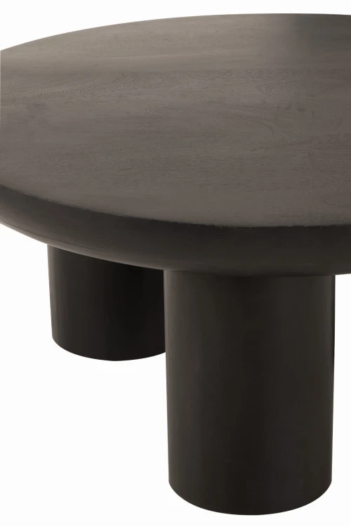 stolik kawowy minimalistyczny mango black j-line