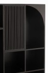 regał mode mango wood mdf black j-line