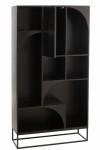 regał mode mango wood mdf black j-line