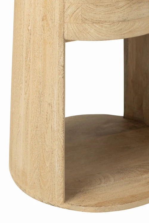 stolik kawowy boczny drawn mango natural j-line