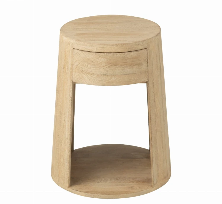 stolik kawowy boczny drawn mango natural j-line