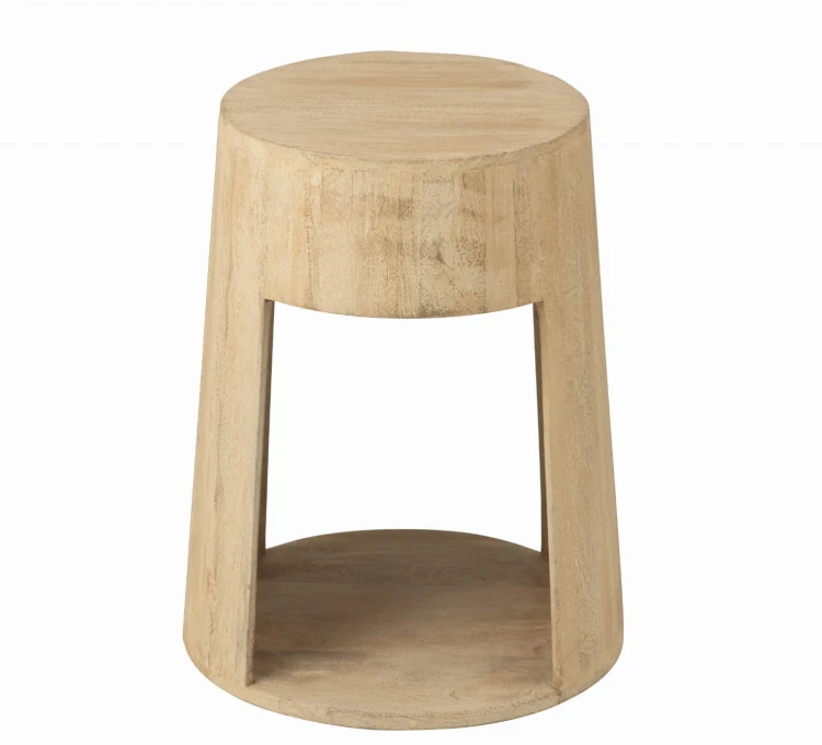stolik kawowy boczny drawn mango natural j-line