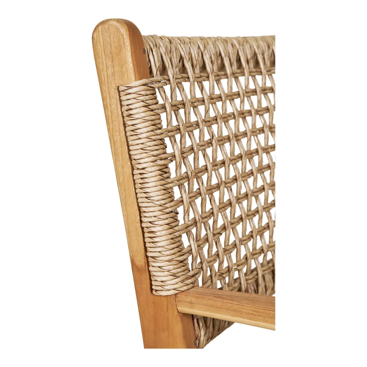 krzesło derby z podłokietnikami teak natural house nordic