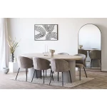 krzesło safira boucle beige house nordic