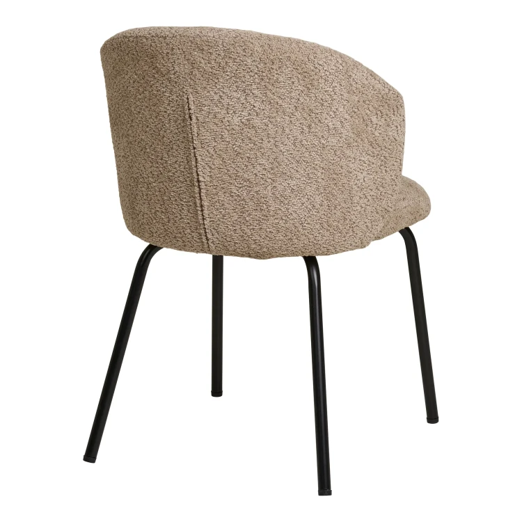 krzesło safira do jadalni boucle beige house nordic