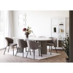 krzesło safira do jadalni boucle beige house nordic