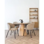 krzesło safira do jadalni boucle beige house nordic
