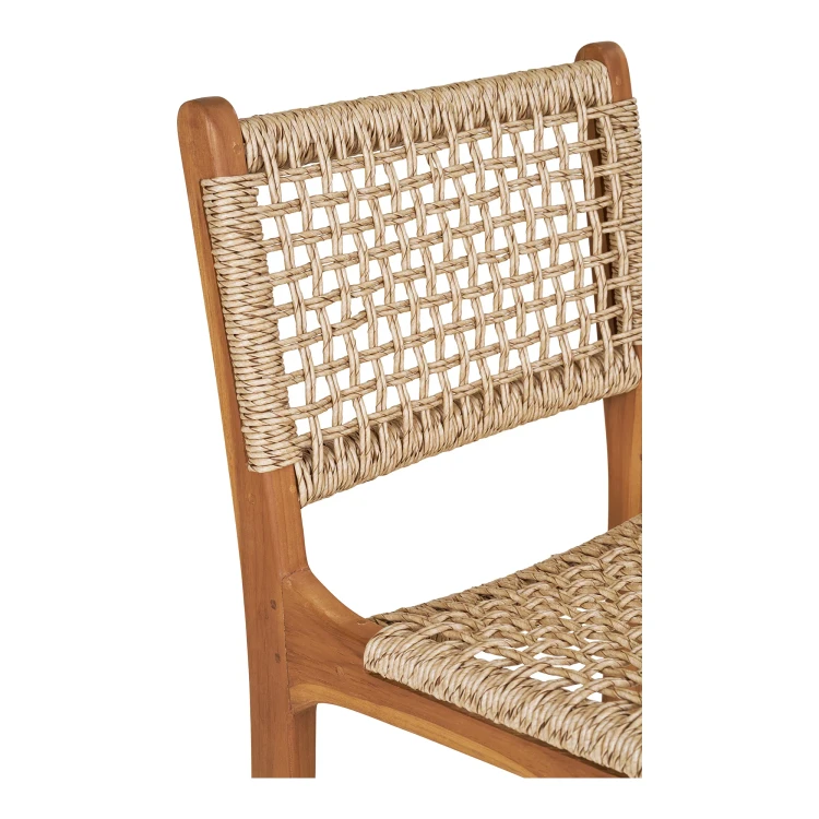 krzesło barowe hoker derby teak natural house nordic