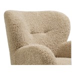fotel lounge lunaro light brown house nordic