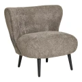 FOTEL LOUNGE COVELO BOUCLE BROWN - HOUSE NORDIC