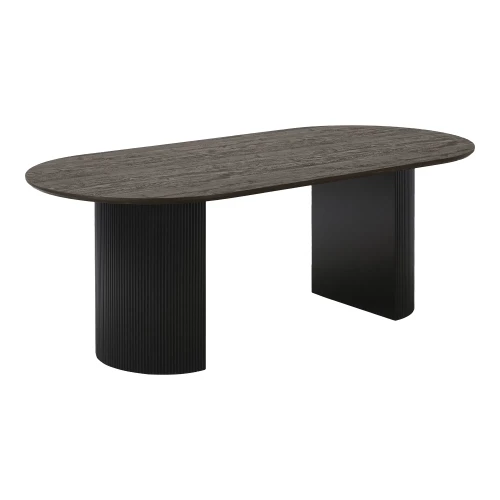 stół do jadalni boavista dark brown house nordic