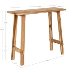 konsola girona teak natural house nordic