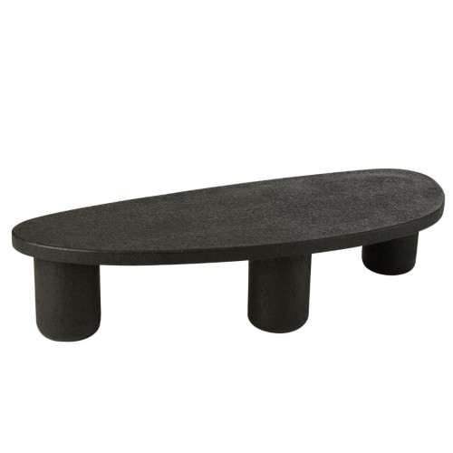 stolik kawowy Organic minimalistyczny czarny