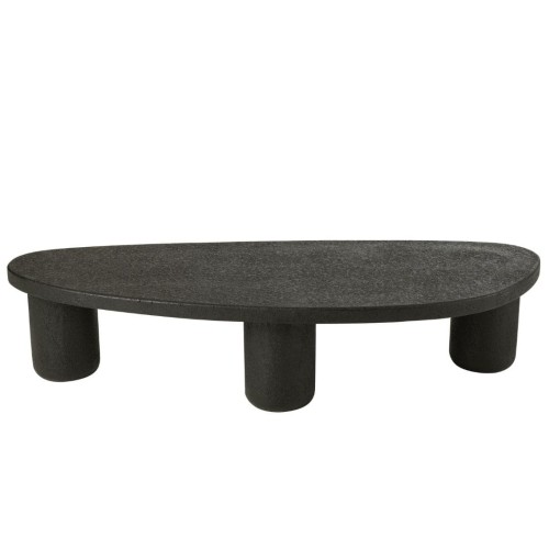 stolik kawowy Organic minimalistyczny czarny