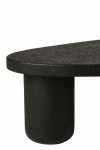 stolik kawowy Organic minimalistyczny czarny