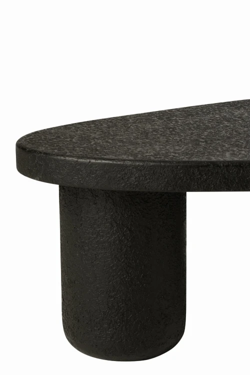 stolik kawowy Organic minimalistyczny czarny