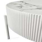Stolik kawowy Milo biały