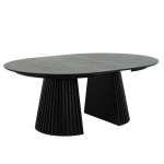 Stół do Jadalni Svendborg czarny 140 cm