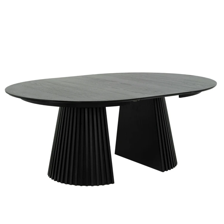 Stół do Jadalni Svendborg czarny 140 cm