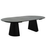 Stół do Jadalni Svendborg czarny 140 cm