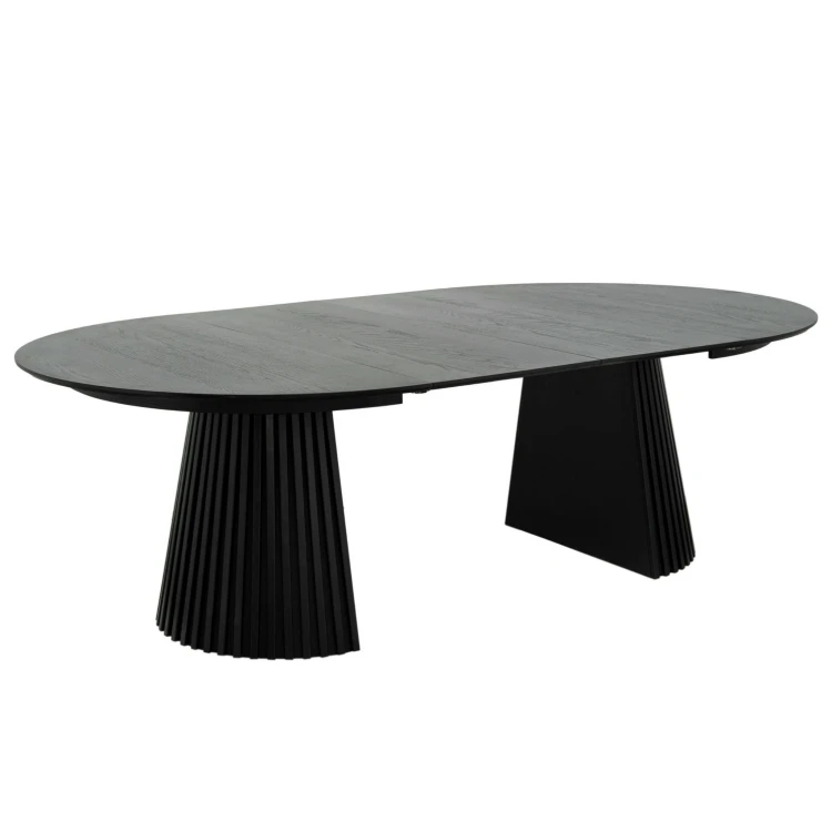 Stół do Jadalni Svendborg czarny 140 cm