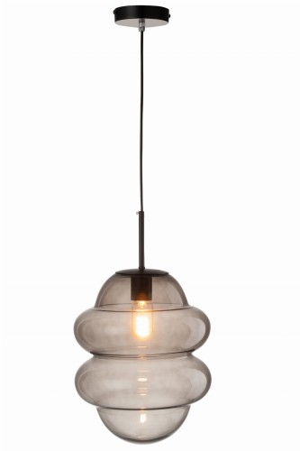 lampa sufitowa honey spoon glass szara