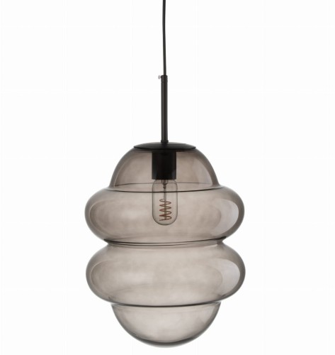 lampa sufitowa honey spoon glass szara