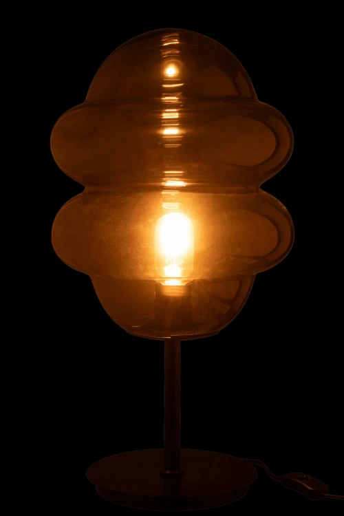 lampa stołowa honey spoon glass grey