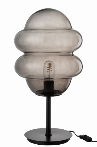 lampa stołowa honey spoon glass grey