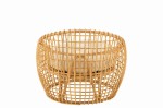 fotel lise rattan naturalny j-line