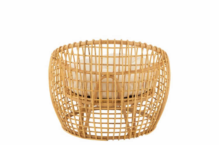fotel lise rattan naturalny j-line