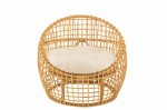 fotel lise rattan naturalny j-line