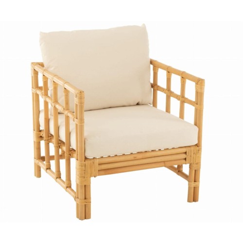fotel elise rattan naturalny j-line