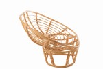 sofa roni rattan z białymi poduszkami j-line