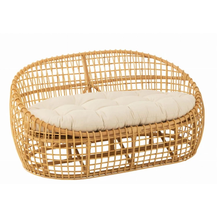 sofa lise rattan natural j-line
