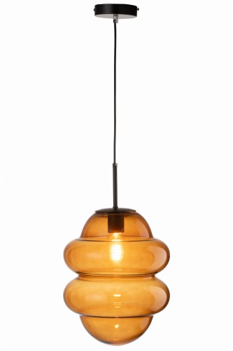 lampa sufitowa honey spoon glass brown j-line