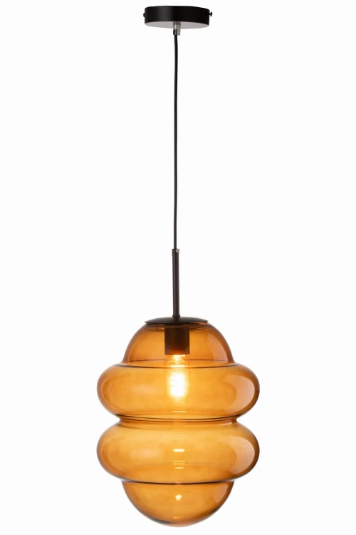 lampa sufitowa honey spoon glass brown j-line