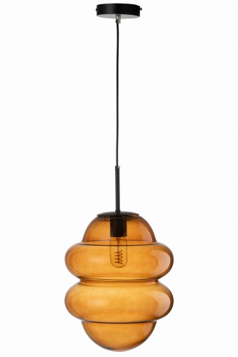 lampa sufitowa honey spoon glass brown j-line